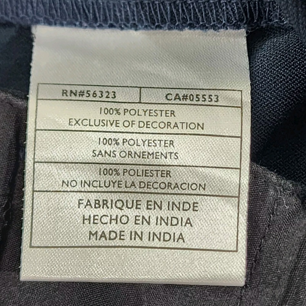 Nike Golf Shorts Men 37x9 Navy Blue Dri-Fit Bermuda Pleated Ribbed 186264 Tag 38 - Picture 14 of 15